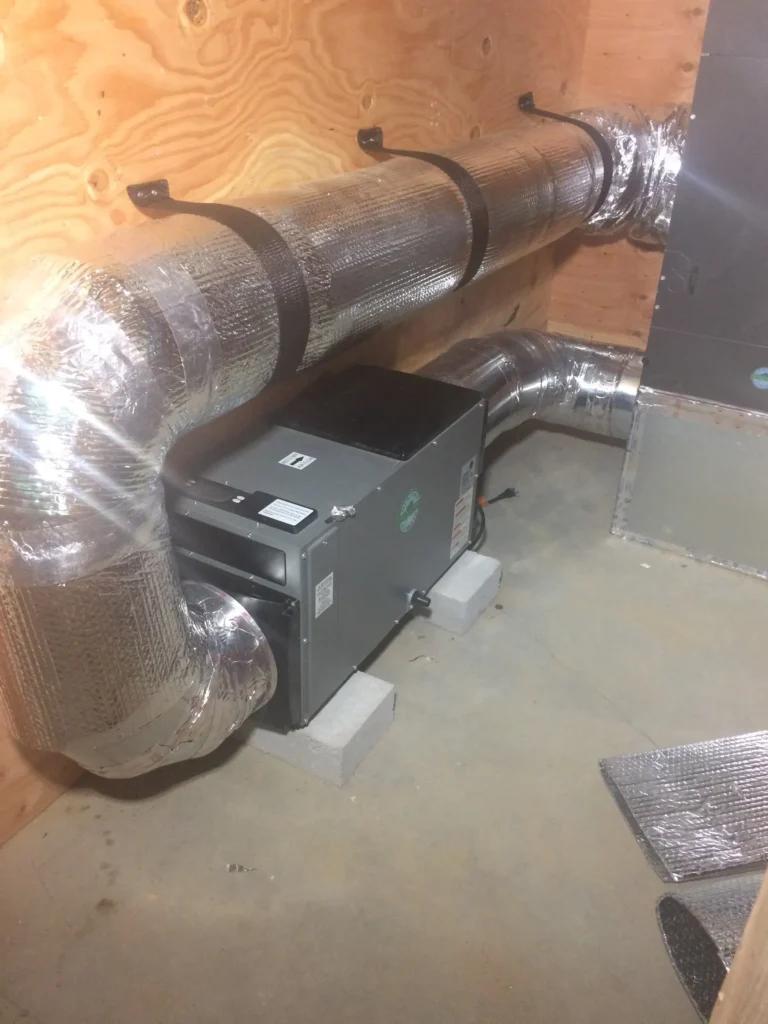 heating and cooling ductwork