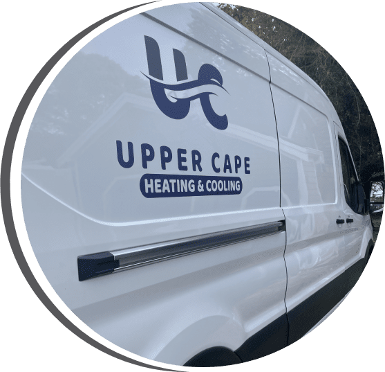 Upper Cape Heating & Cooling van