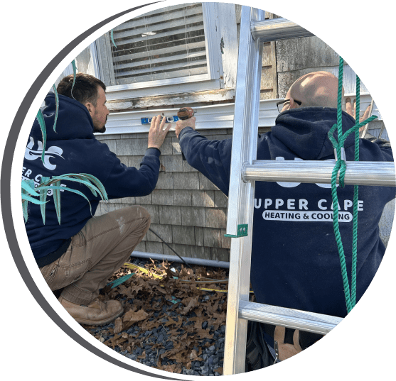 Upper Cape Heating & Cooling men at work