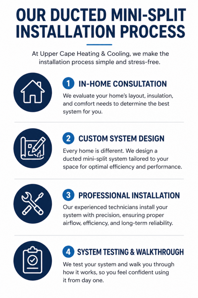 Our Ducted Mini-Split Installation Process