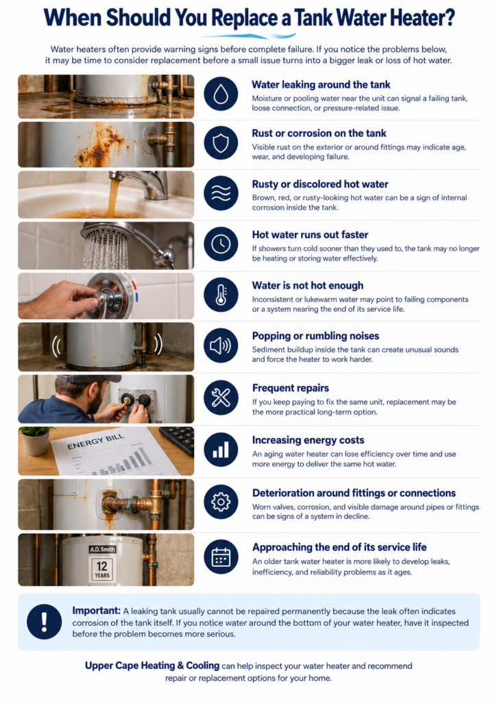 tank water heaters